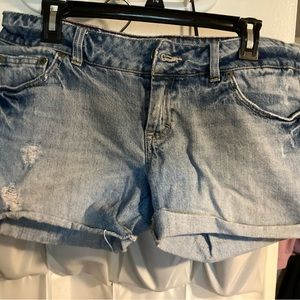 American Eagle, size 12, denim shorts